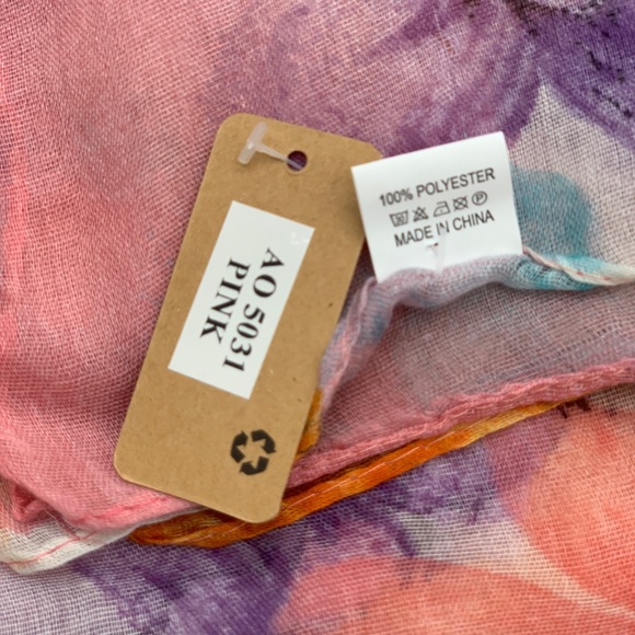 Floral Scarf - Picture 6 of 7